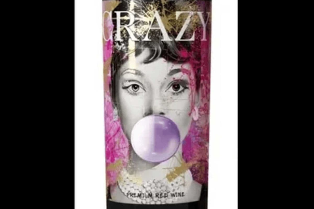 CRAZY RED WINE 750mL (1 x 750)