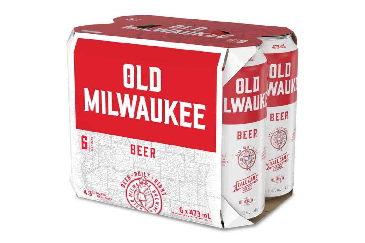 Old Milwaukee lager beer 6x473 ml (6 x 6x473ml)