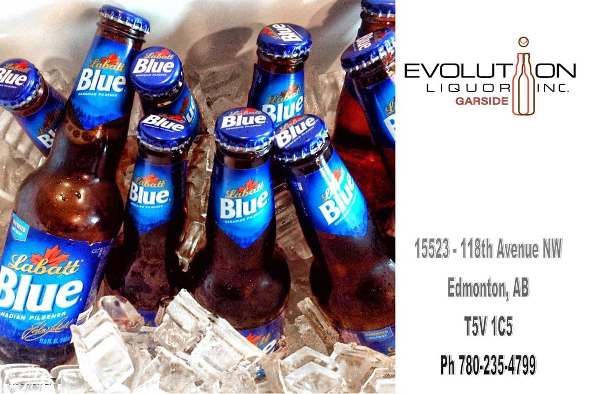 Labatt Blue G341-12 (12 x 341ml Glass Bottle)