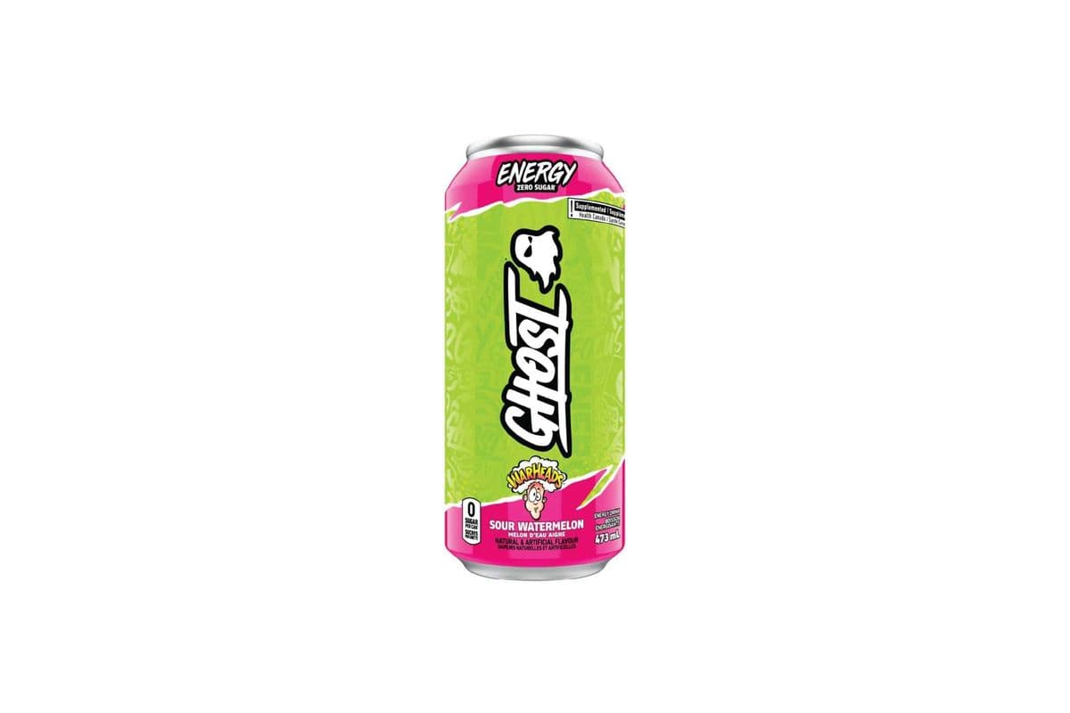 Ghost Energy Warheads Sour Watermelon (473 ml )