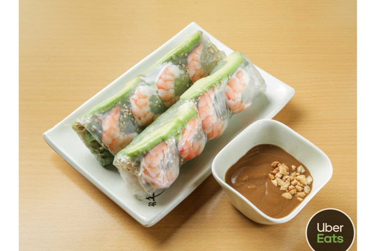 Shrimp California Salad Rolls (2 Rolls)