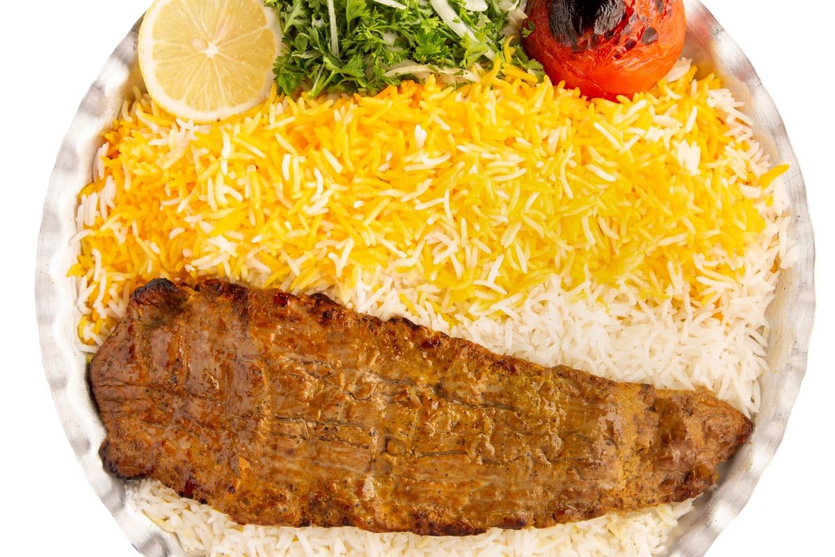 Barg Kebab Dish