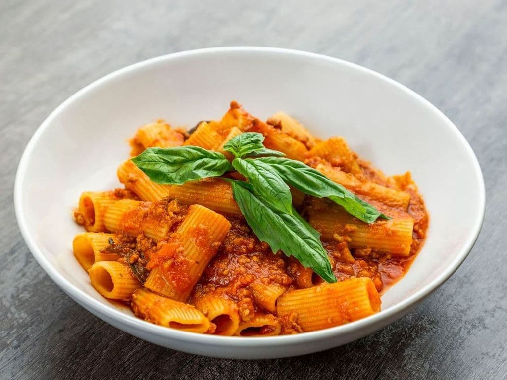 Rigatoni Bolognese Pasta