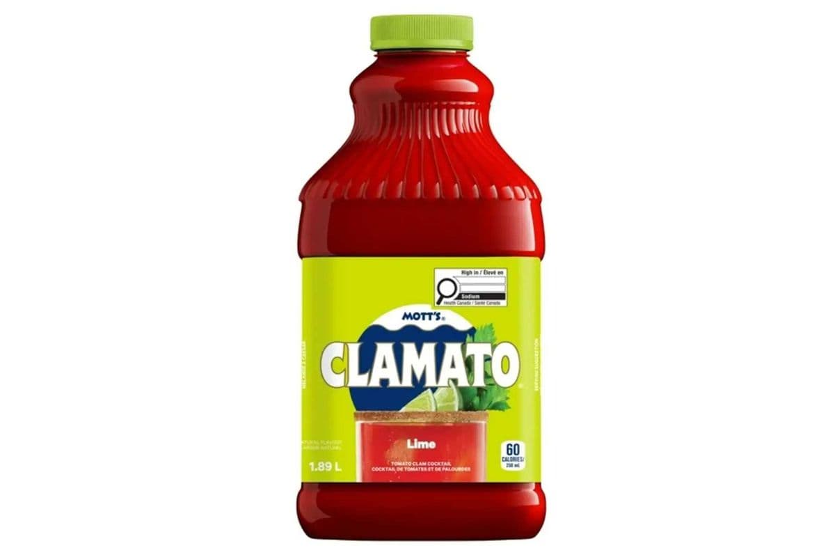 Mott's Clamato Lime (1.89 L Bottle)