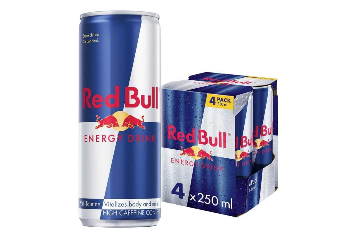 Red Bull Energy Drink 250 ml (4 Pack)