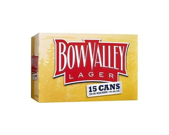 BOW VALLEY LAGER-15 CANS (1 x 15*355ML)