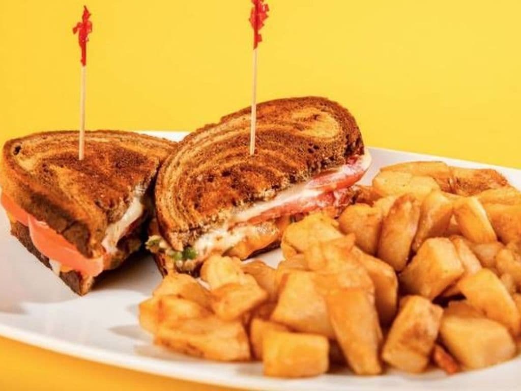 Veggie Grilled Cheese Sandwich