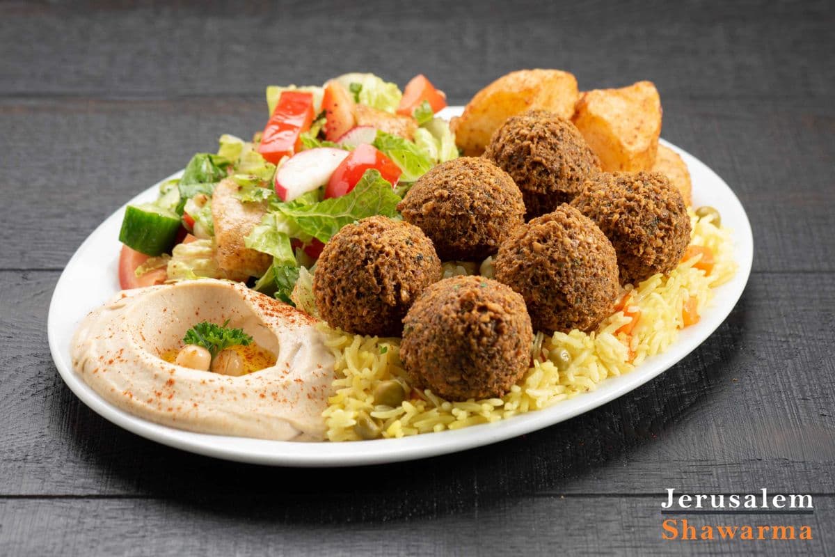 Falafel Plate (Vegan)