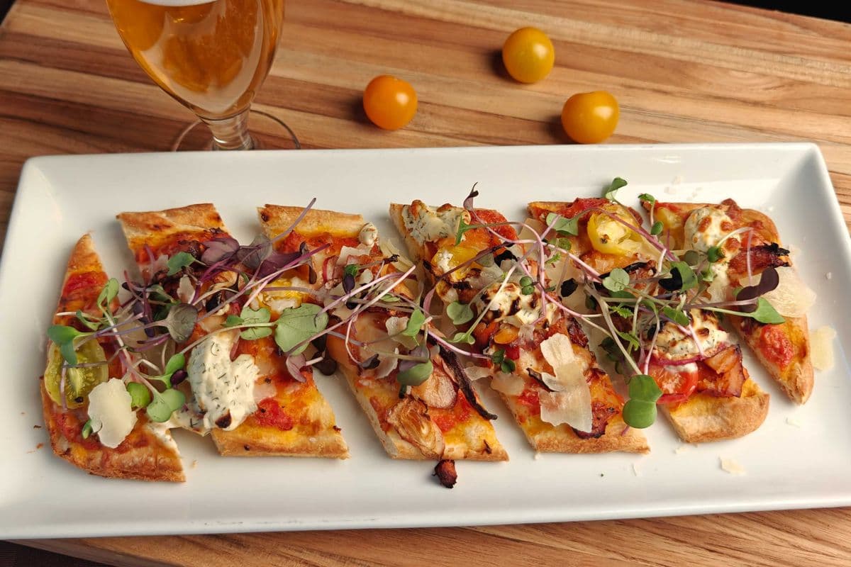Smoked Salmon Flatbread