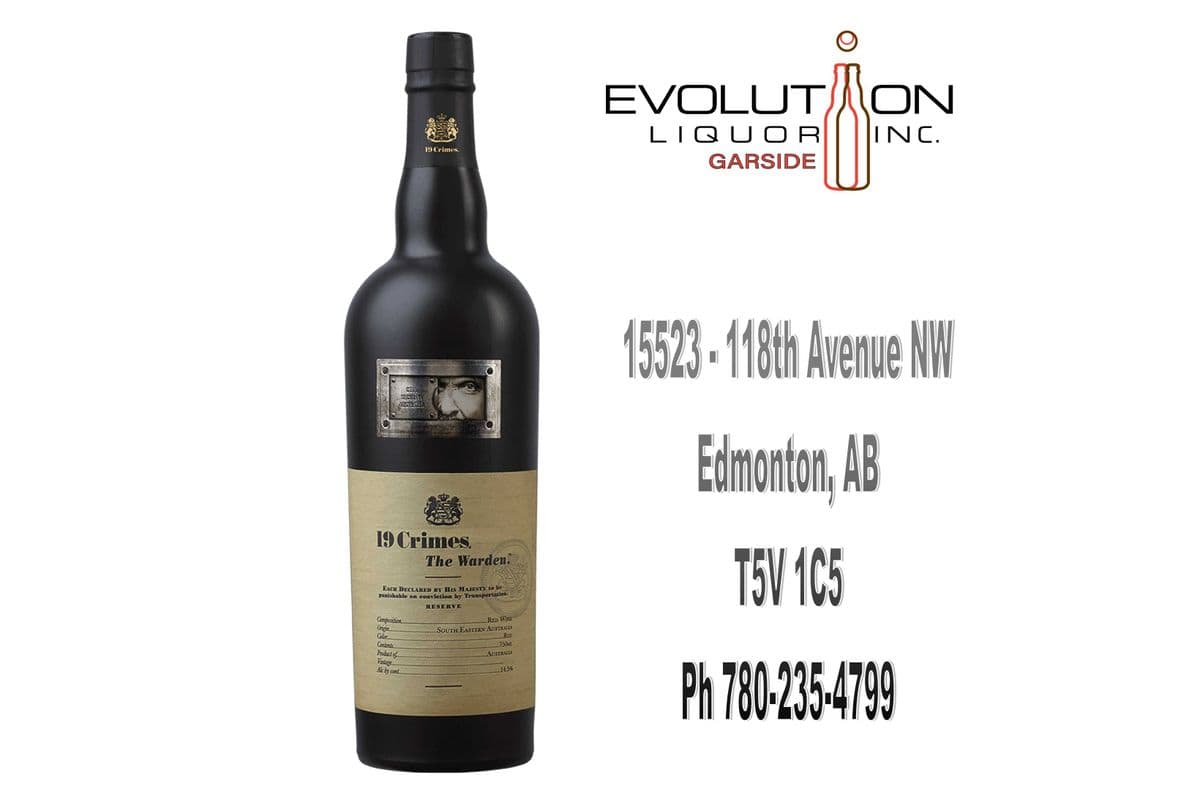 19 Crimes The Warden Red Blend 0750G (1 x 750ml Glass bottle)