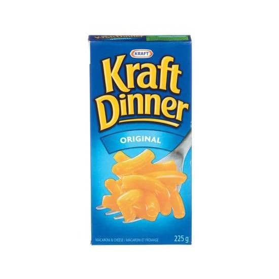 Kraft Dinner Macaroni au fromage 225g / Kraft Dinner macaroni and cheese 225g