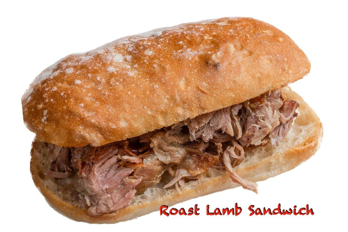 Roast Lamb Sandwich