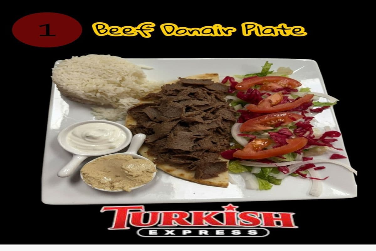 Beef Donair Plate