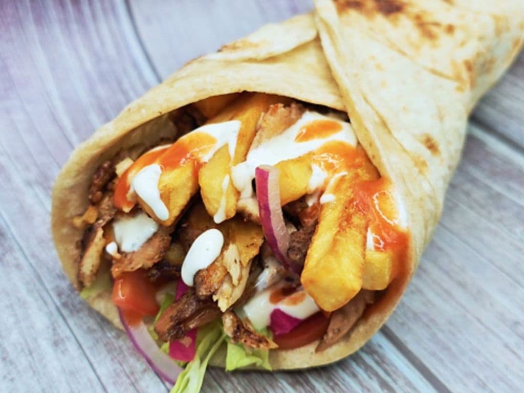 SHAWARMA FRIES WRAP - NEW!