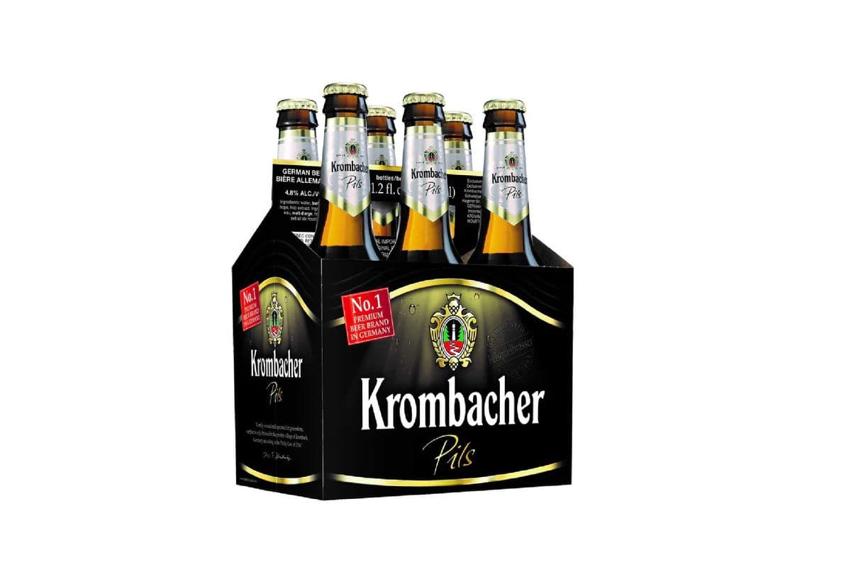 Krombacher Pils (6 x 330 ml Bottles)