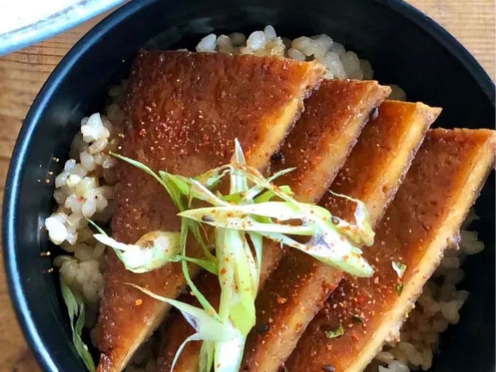 Mini Simmered Tofu Bowl (V)