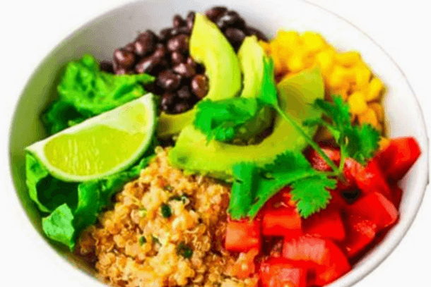 Vegetarian Quinoa Burrito