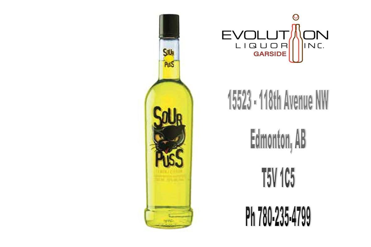 Sour Puss Lemon 0750G (1 x 750ml Glass)
