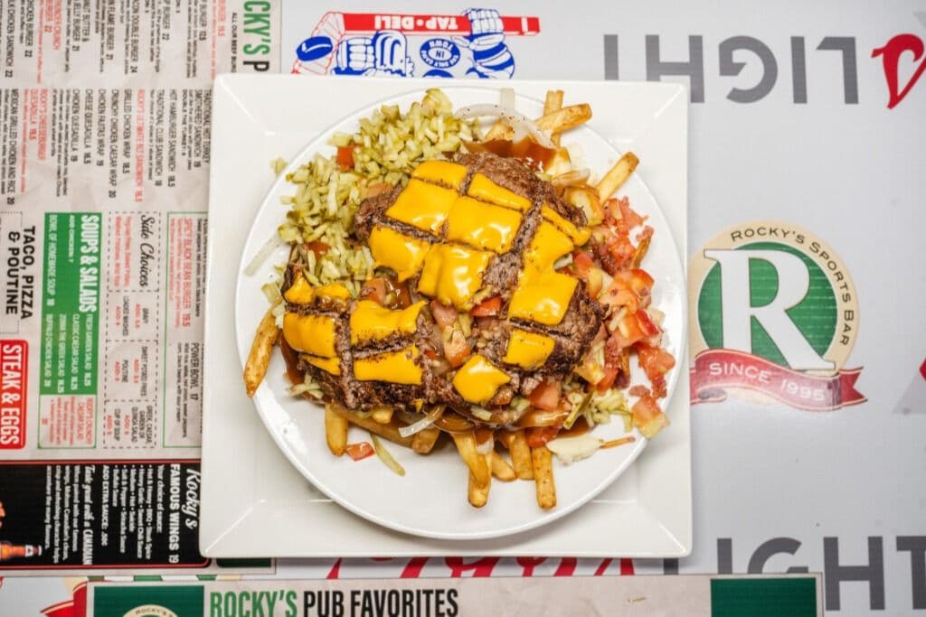 Cheeseburger Poutine