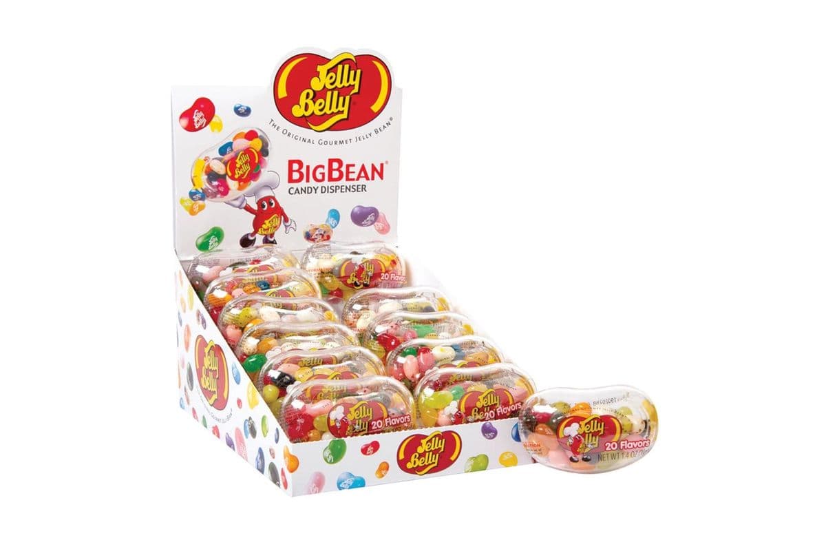JELLY BELLY 20 FLAVORS BIG BEAN CANDY DISPENSE (39g)