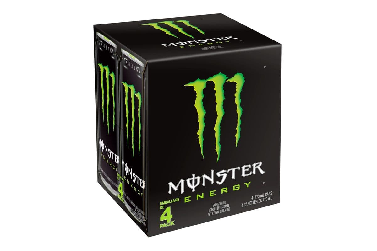 Monster Energy 4-Pack (4 x 473ml) 77109 / Monster Energy 4-Pack (4 x 473ml) 77109