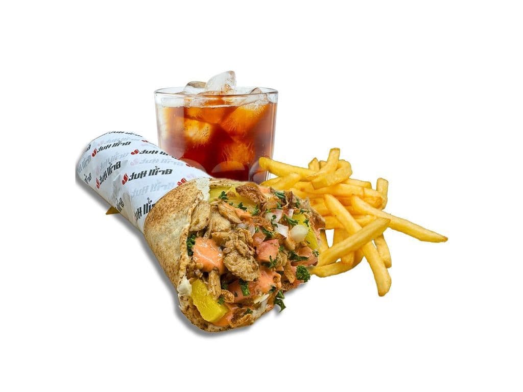 Jamaican Jerk Chicken Wrap Combo