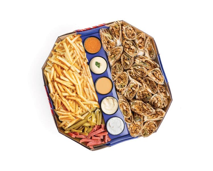 Royal Shawarma Tray (Coca-Cola)...