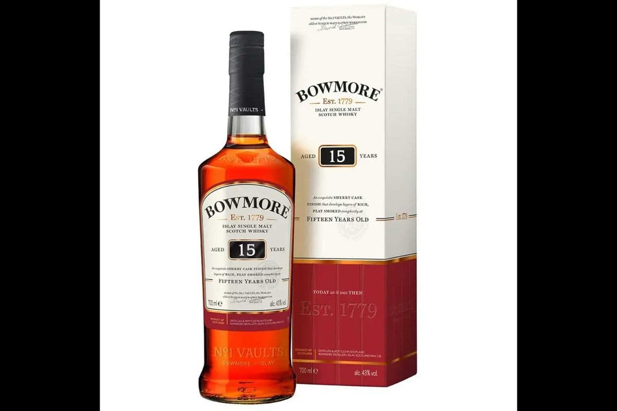 BOWMORE 15 YEARS OLD (1 x 750ML)
