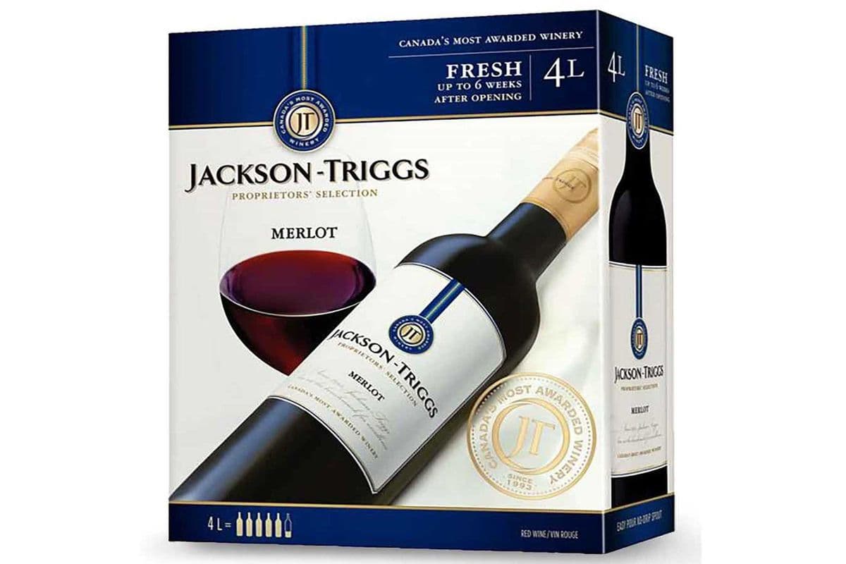 Jackson Triggs Merlot 4L (1 x 4000ML)