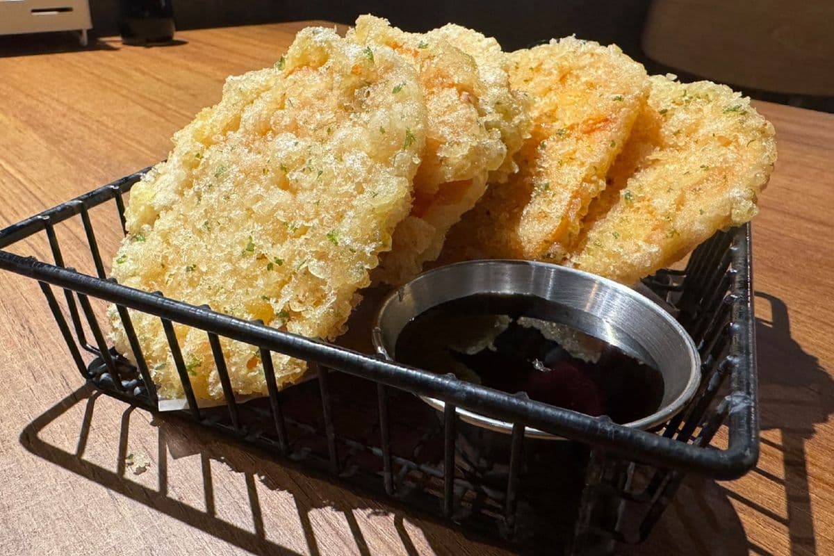 Yam Tempura - Five Pieces