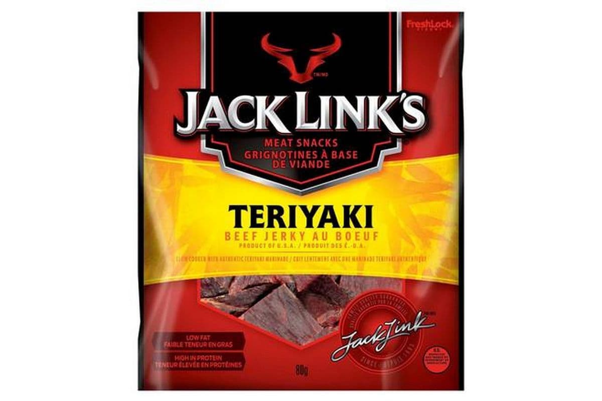 Jack Link's Teriyaki Beef Jerky Meat Snacks