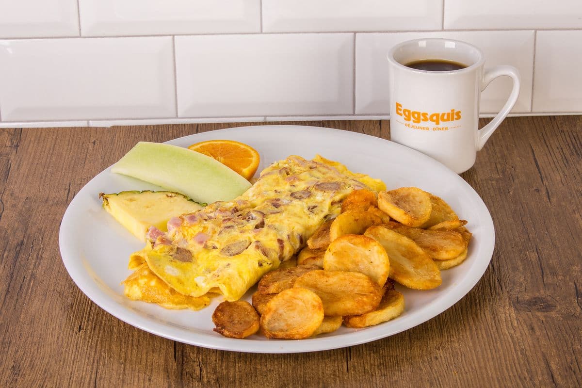 Om. du Boucher / Meat Lovers omelet