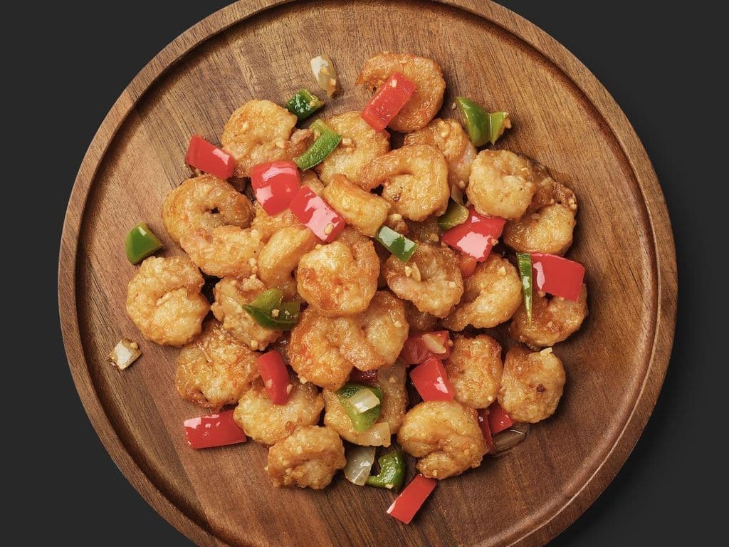 Honey Garlic Pepper Shrimp