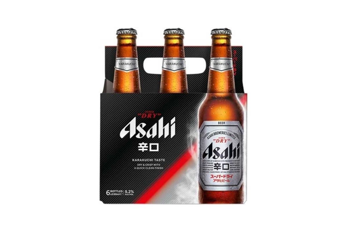 Asahi (6 x 355 ml Bottle)