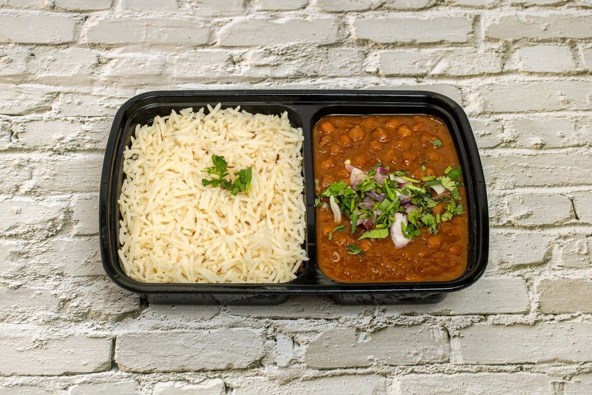 CHANA + RICE
