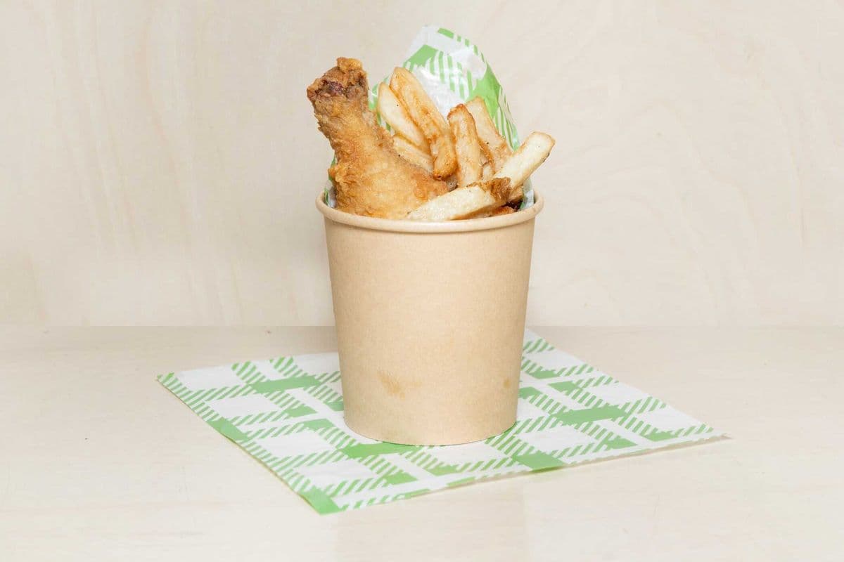 Chicken Drumstick + Fries