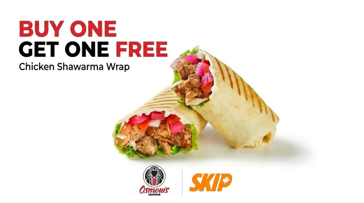 BOGO Shawarma Wraps