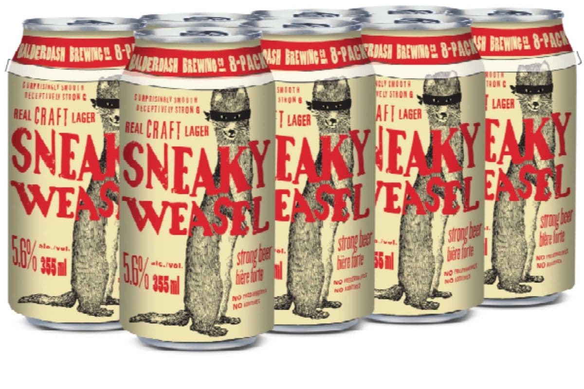 SNEAKY WEASEL LAGER (1 x 8X355)