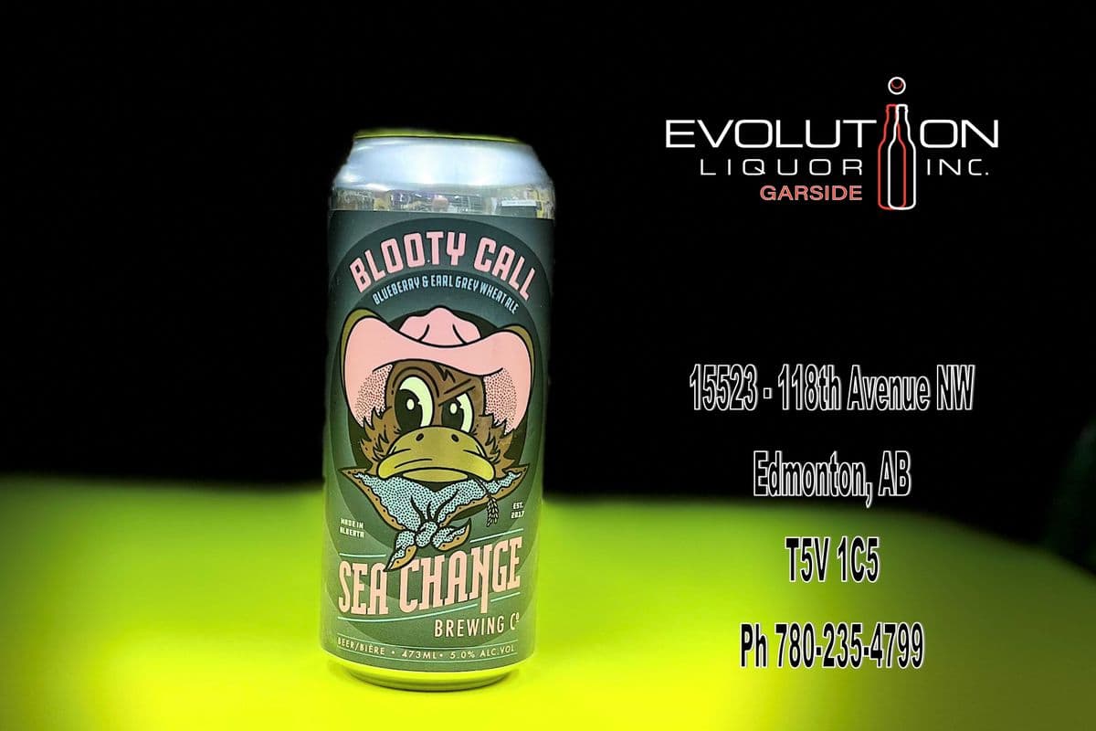 Sea Change Blooty Call Blueberry & Earl Grey Wheat Ale C473-01 (1 x 473ml Can)