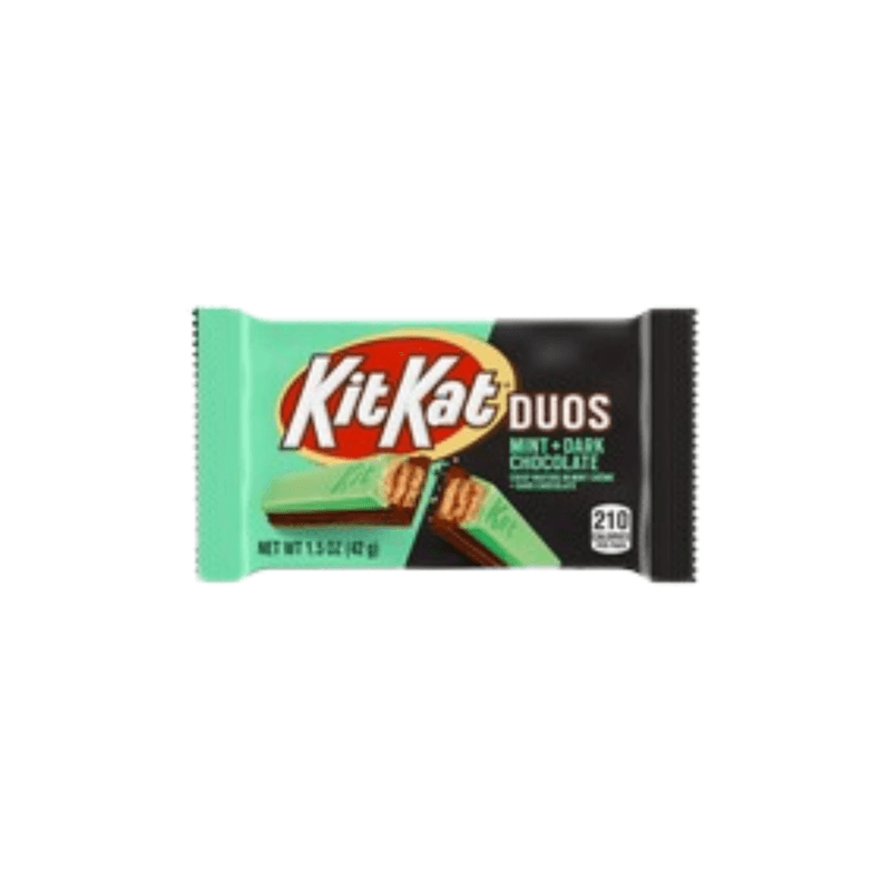 Duos Dark Chocolate Mint Kit Kat - USA (1.5oz)