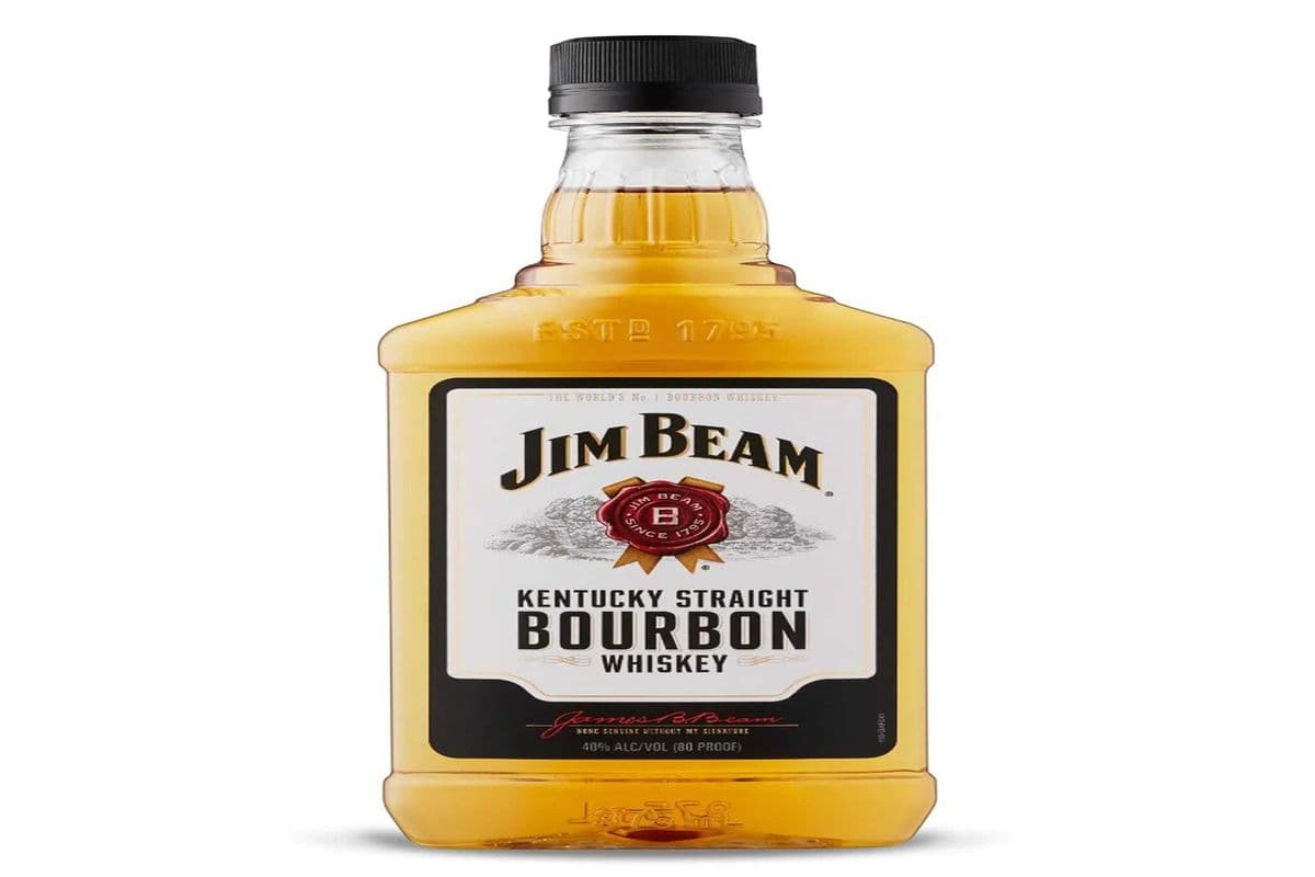 Jim Beam Kentucky Bourbon Whiskey 375 ML (1 x 375ML)