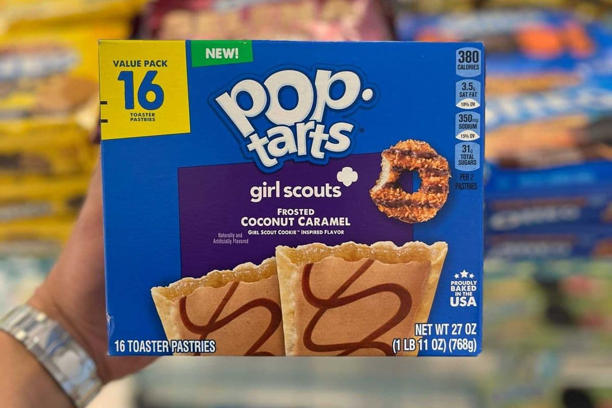 (USA) Pop Tarts Girl Scouts Frosted Coconut Caramel - 16pk
