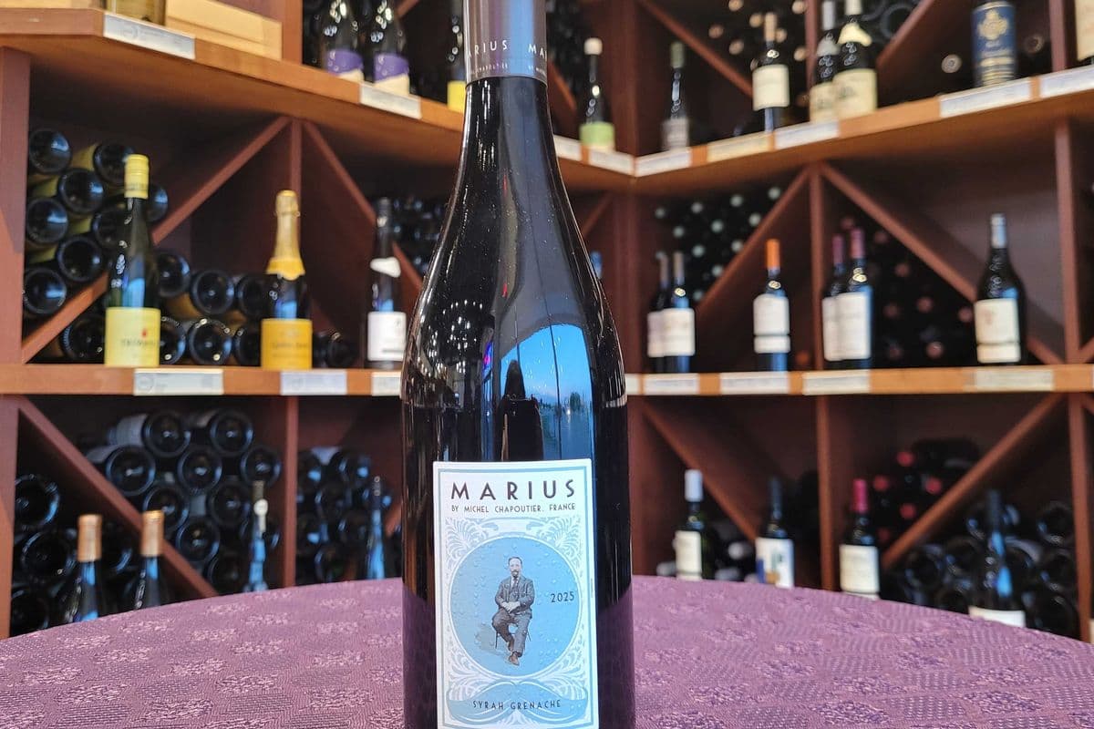 red | marius syrah/grenache by chapoutier (1 x 750ml)