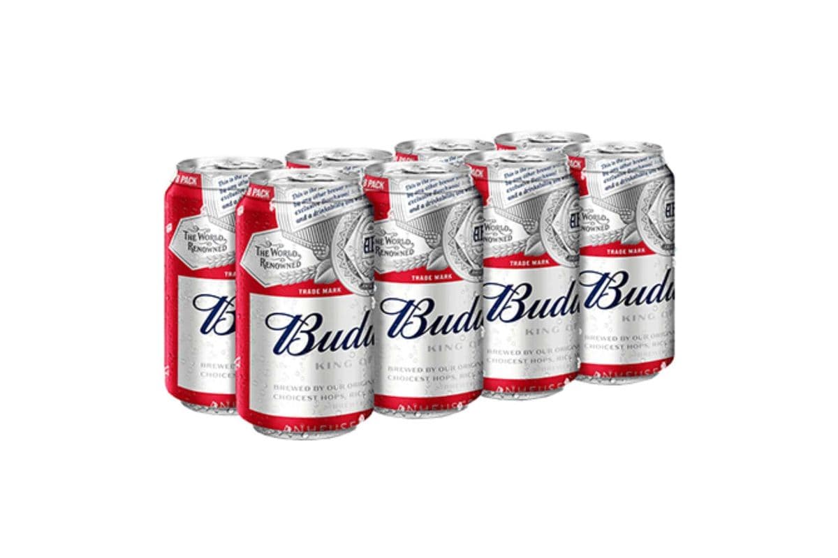 Budweiser (8 Pack) (8 x 355ml)
