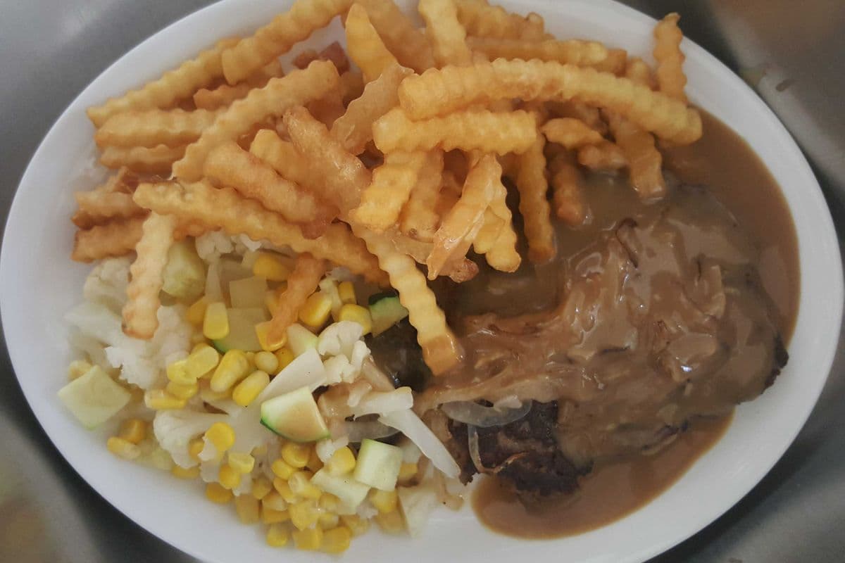 Salisbury Steak with Onions