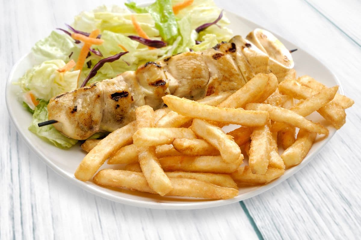 Souvlaki au poulet / Chicken Souvlaki