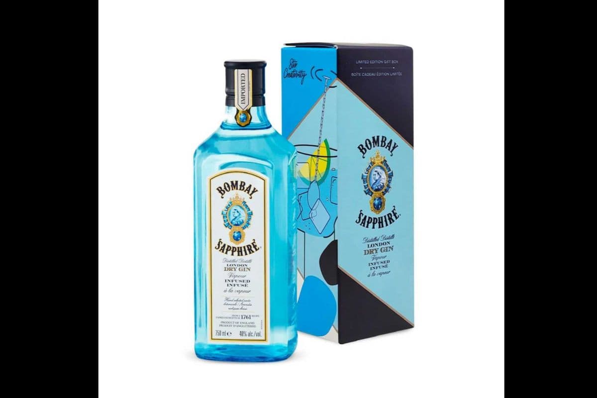 Bombay Sapphire (1 x 750 ml Bottle)