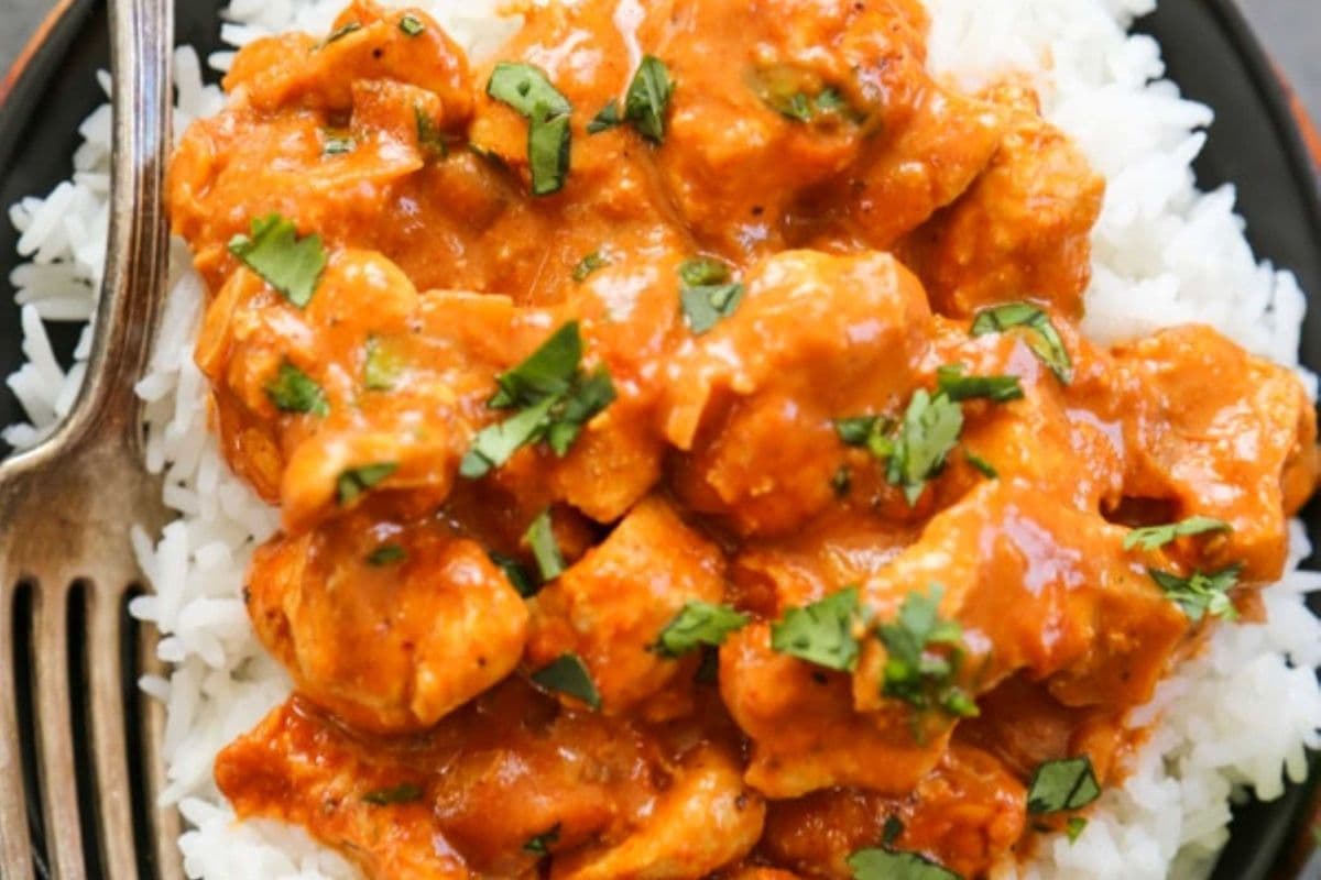 Butter Chicken with Rice