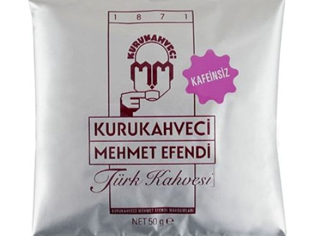 Mehmet Efendi Decaf Turkish Coffee 50Gr Pillow Pack