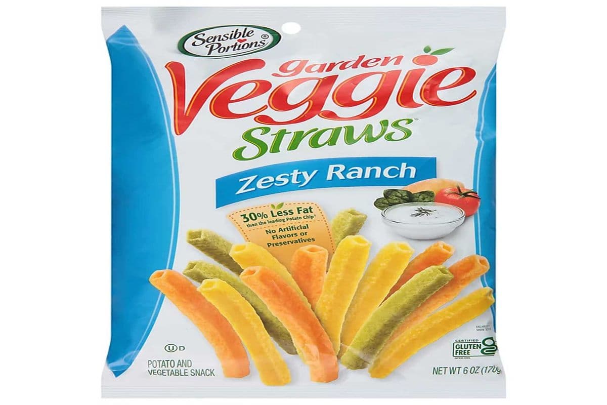 GARDEN VEGGIE STRAWS ZESTY RANCH (120G) (240 Cal)